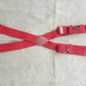 MANDENG  Red Suspenders